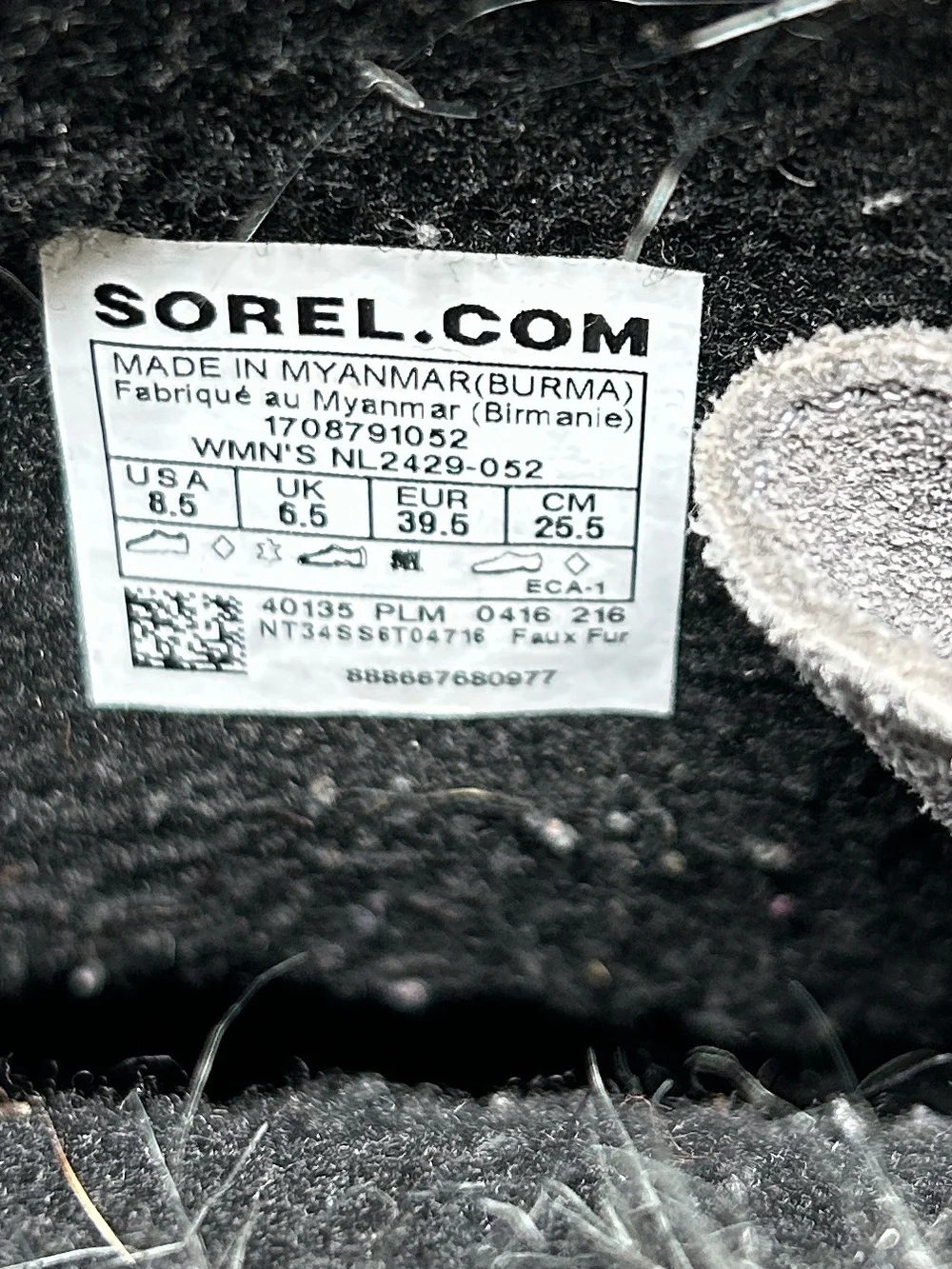 Sorel Joan Of Arctic Boots Size 8.5